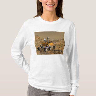 Camiseta El laboratorio de ciencia de Marte viaja cerca de