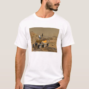 Camiseta El laboratorio de ciencia de Marte viaja cerca de