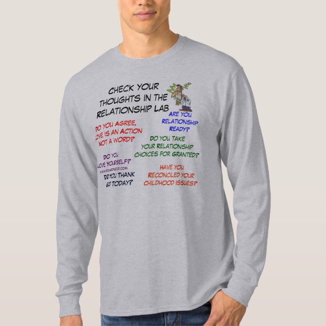 Camiseta El laboratorio de la relación (Anverso)