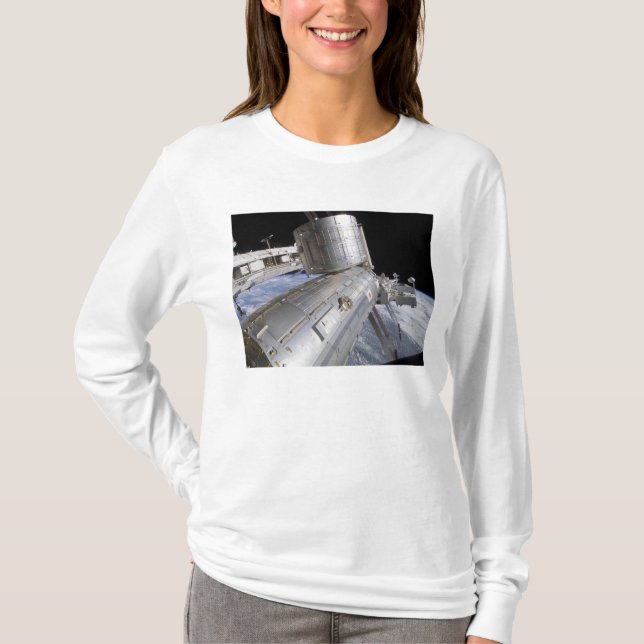 Camiseta El laboratorio Kibo del módulo de experimentos jap (Anverso)