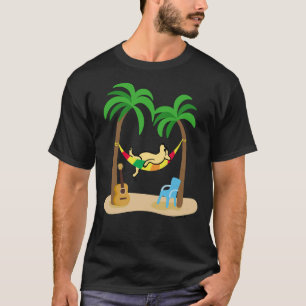 Camiseta El Labrador Amarillo Dormía En La Hamaca