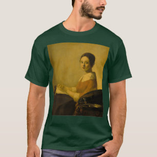 Camiseta El Lacemaker de Johannes Vermeer