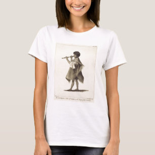 Camiseta El Lad Taiyota, nativo de Otaheite, vestido con ve