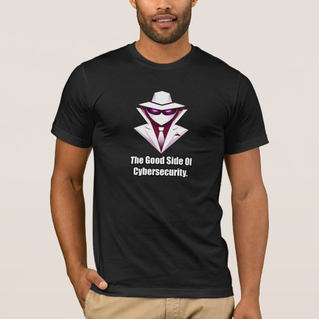 Camiseta El lado bueno del defensor de ciberseguridad (Anverso)
