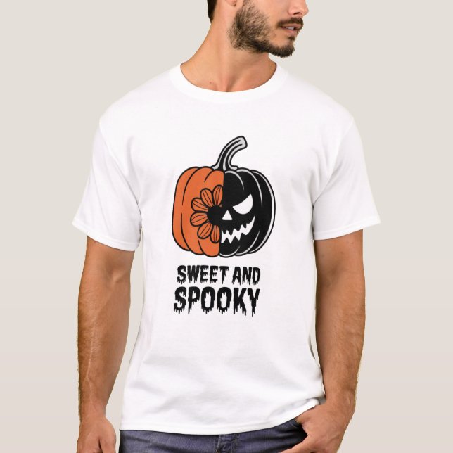 Camiseta El lado dulce y fantasmal (Anverso)