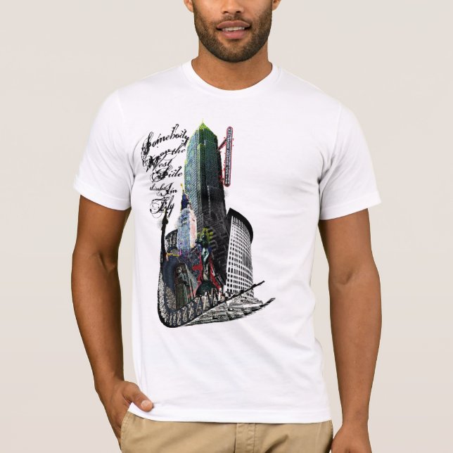 Camiseta El lado oeste piensa que soy mosca (Anverso)