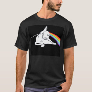 Camiseta el lado oscuro del gato