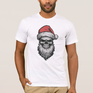 Camiseta El lado travieso de Santa, Navidades muy asustados