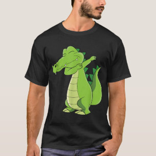 Camiseta El lagarto bailarino Funny Dabbing Alligator
