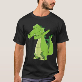 Camiseta El lagarto bailarino Funny Dabbing Alligator