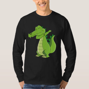 Camiseta El lagarto bailarino Funny Dabbing Alligator