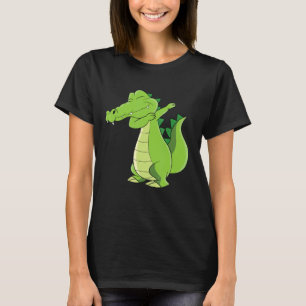 Camiseta El lagarto bailarino Funny Dabbing Alligator