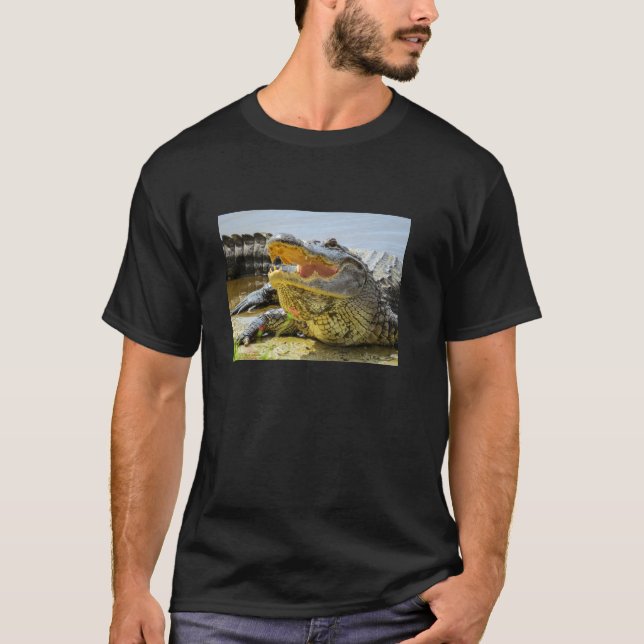 Camiseta El lagarto. Cara a cara (Anverso)