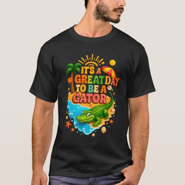Camiseta El lagarto de la escuela de profesores es un gran  (Anverso)
