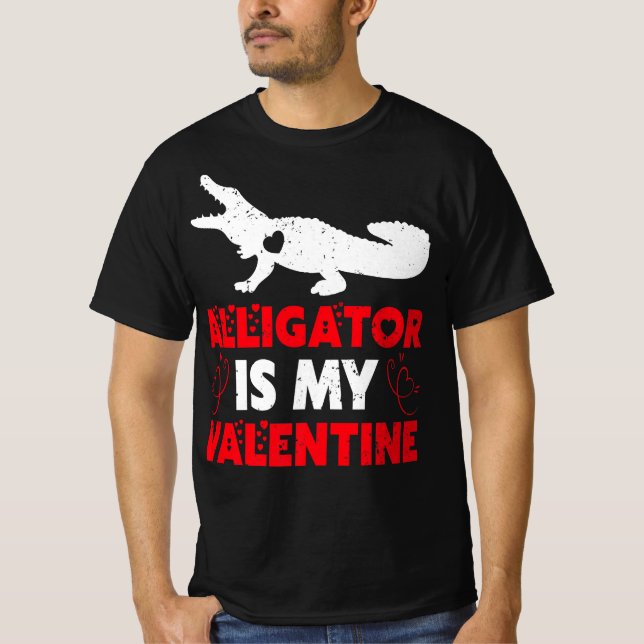 Camiseta El lagarto es mi San Valentín (Anverso)