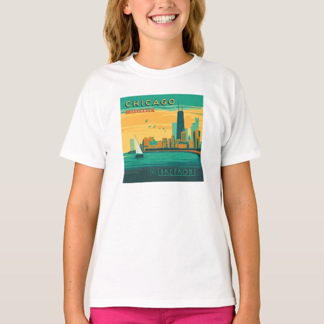 Camiseta El Lago | Chicago, Illinois (Anverso)