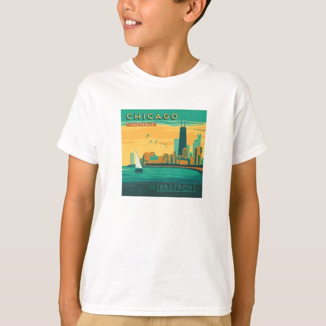 Camiseta El Lago | Chicago, Illinois (Anverso)