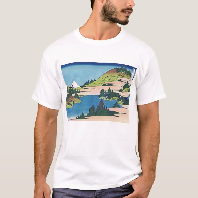 Camiseta El lago de Hakone en Sagami (Anverso)