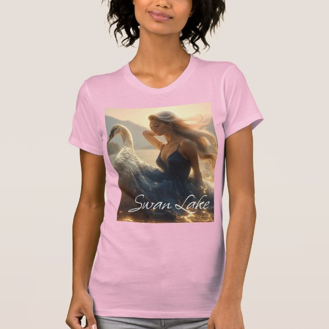 CAMISETA EL LAGO DE LOS CISNES - BALLET Y DANZA -  (Anverso)