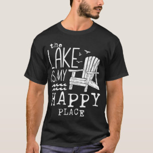 Camiseta El Lago Es Mi Lugar Feliz