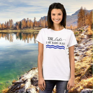 Camiseta El lago es mi lugar feliz