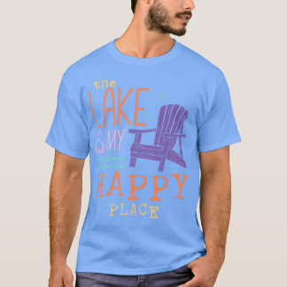 Camiseta El lago es mi lugar feliz