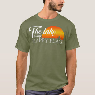 Camiseta El lago es mi lugar feliz Rafting