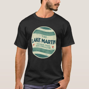 Camiseta El lago Martín Camping Alabam libre y sin sal