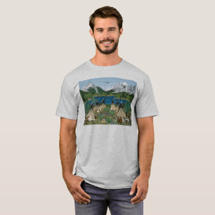 Camiseta El lago Nez Perce ~ Wallowa