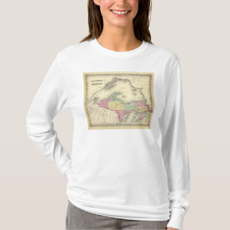 Camiseta El lago Superior y la parte norteña de Michigan