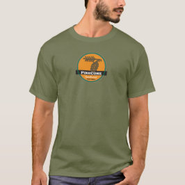 Camiseta El lago Tahoe Pinecone que elabora cerveza el Co.