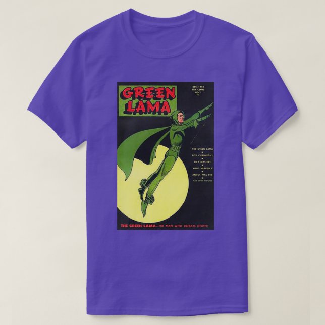 Camiseta El Lama Verde (Diseño del anverso)