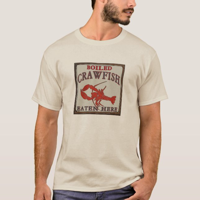 Camiseta El Langostino hervido se come aquí (Anverso)