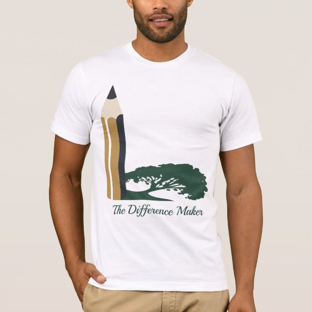 Camiseta El Lápiz que Marca la Diferencia (Anverso)