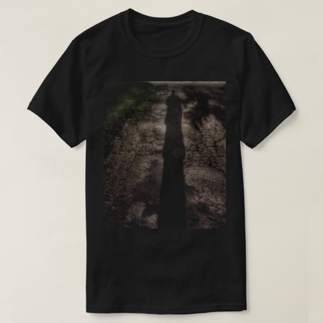 Camiseta El largo camino oscuro (Diseño del anverso)
