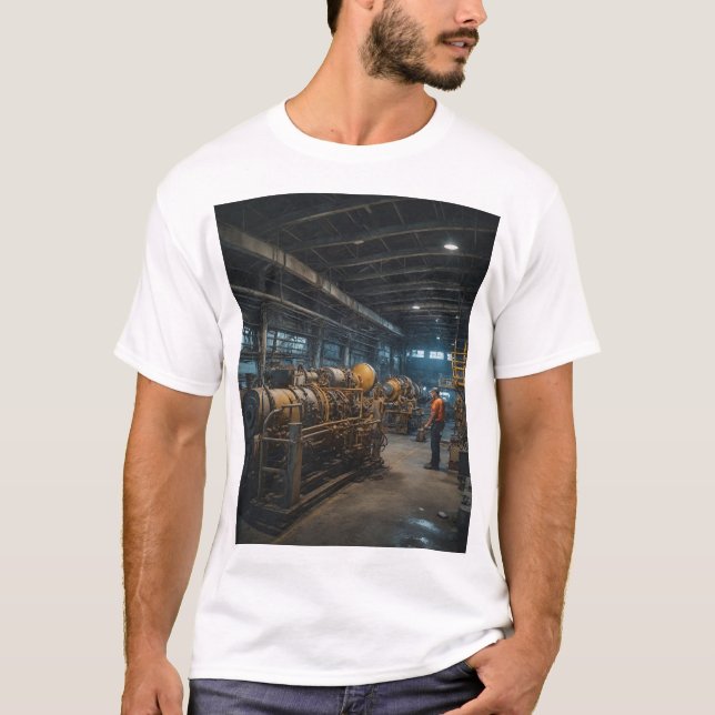 Camiseta El latido de la central eléctrica (Anverso)