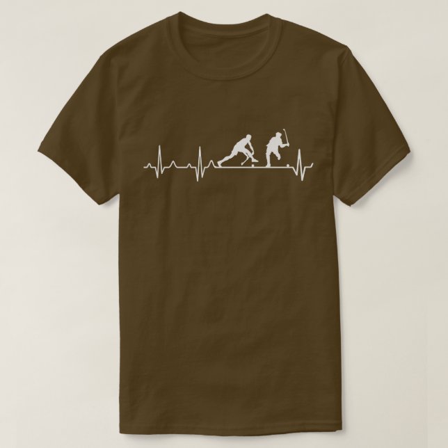 Camiseta El latido del hockey sobre hierba me encanta el pr (Diseño del anverso)
