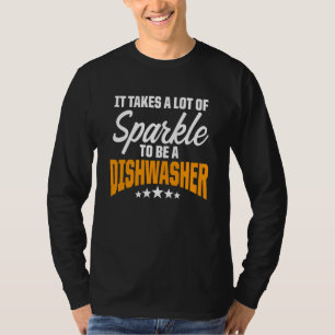 Camiseta El Lavavajillas Se Lleva Divertido Lavado De Lavad