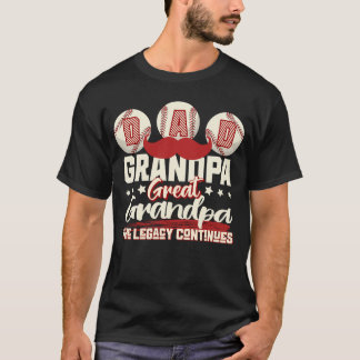 Camiseta El legado continúa: papá, abuelo, tatarabuelo