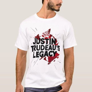 Camiseta El legado de Justine Trudeau a Canadá