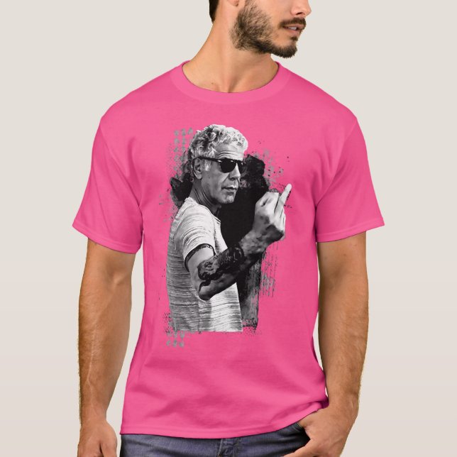 Camiseta El legendario chef Anthony Chef Bourdain - 1956-20 (Anverso)