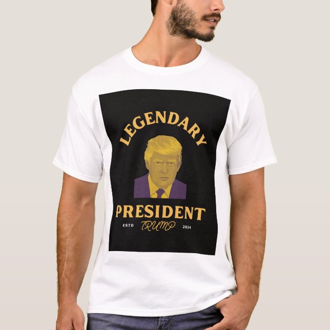 Camiseta El legendario presidente T-Shirt (Anverso)