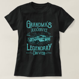 Camiseta El legendario taxista de la abuelita graciosa