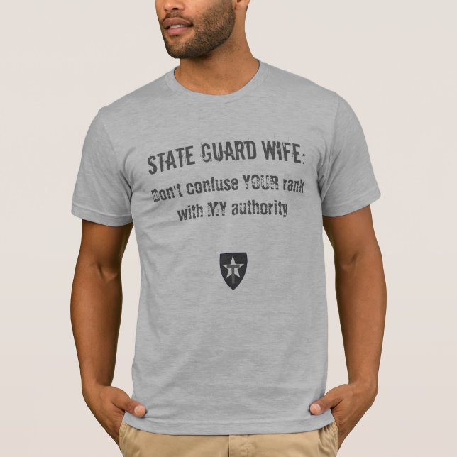 Camiseta El lema de la esposa de TXSG (Anverso)