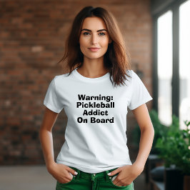 Camiseta El lema divertido del sueño de Pickleball Lover