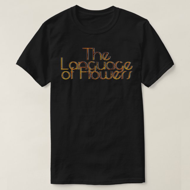 Camiseta El lenguaje de las flores (Diseño del anverso)
