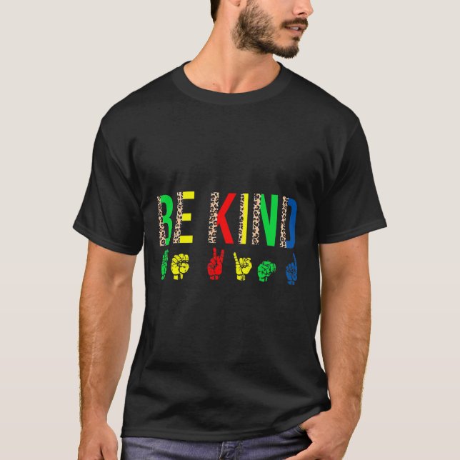 Camiseta El lenguaje de Rótulo de buena mano rompe la conci (Anverso)