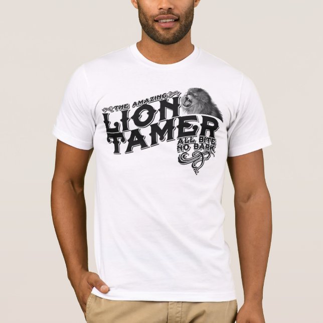 Camiseta El león asombroso un T más doméstico (Anverso)