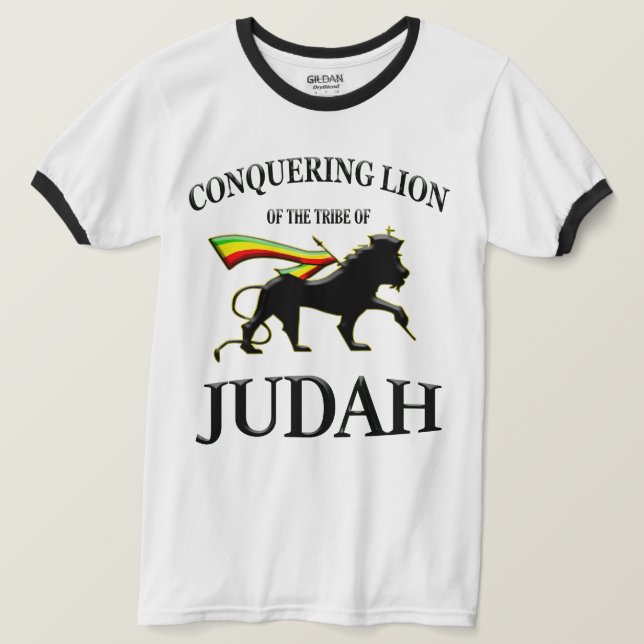 Camiseta El León conquistador de Judá (Anverso del diseño)