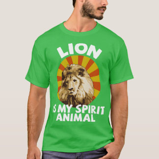 Camiseta El León Es Mi Espíritu Animal